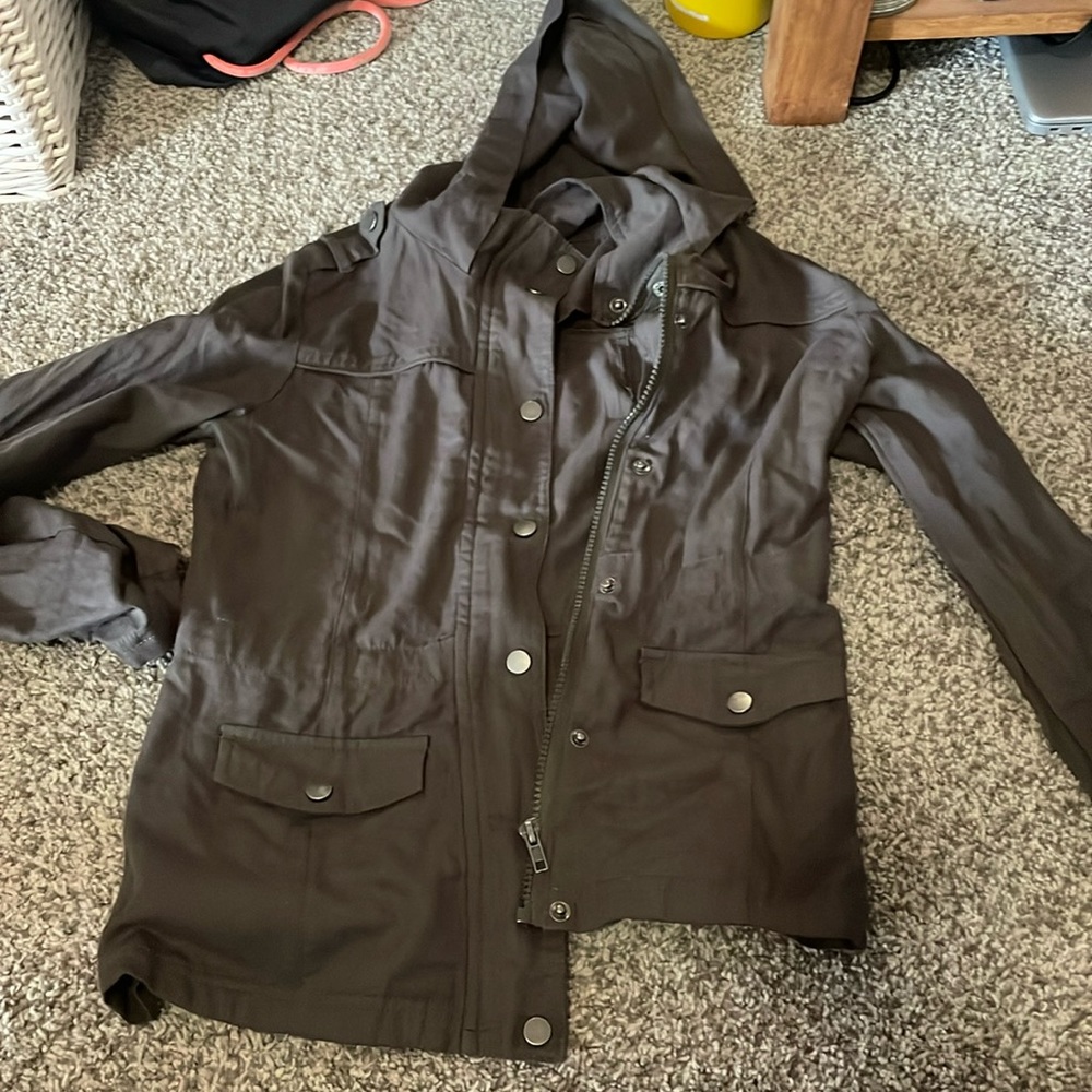 Super cute girls green jacket